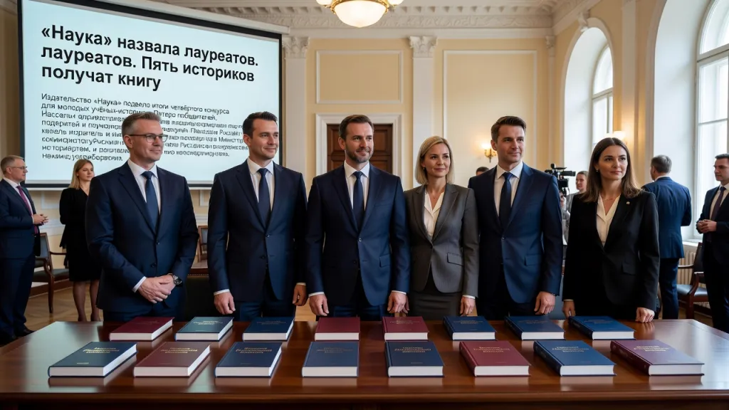 «Наука» назвала лауреатов. Пять историков получат книгу